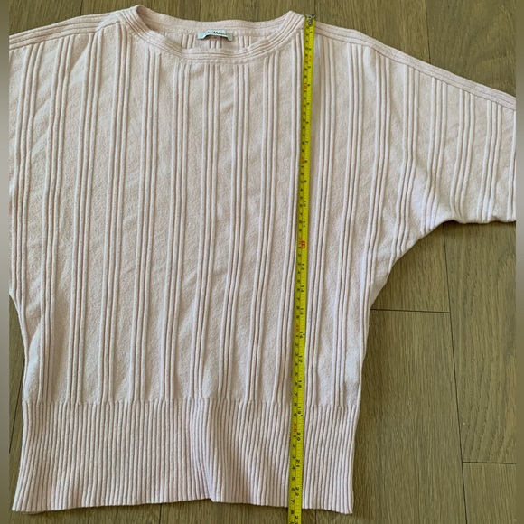 Boat Neck Batwing Wool Blend Sweater, S - Picture 10 of 16